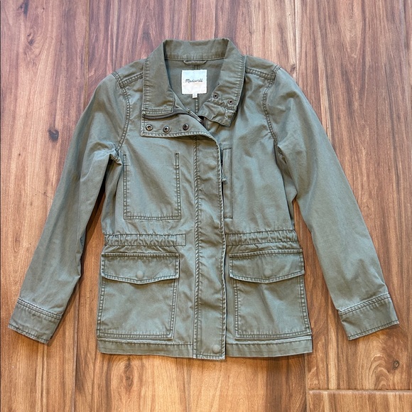 Madewell Jackets & Blazers - Madewell Olive Utility Jacket